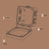 Electrical Junction Box, SENRISE IP55 Weatherproof Electrical Enclosure Project Instrument