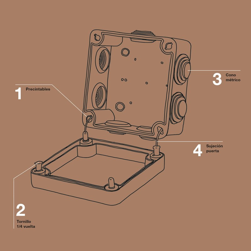Electrical Junction Box, SENRISE IP55 Weatherproof Electrical Enclosure Project Instrument