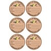 Vanilla Extract Sticker,2 inch 300pcs Round Vanilla Extract Sticker for