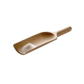 LARES Flour Shovel – 25 x 7.5 cm – Wooden Scoop – Spice Scoop – Made of Beech Wood – Kitchen Accessories – Made in Germany