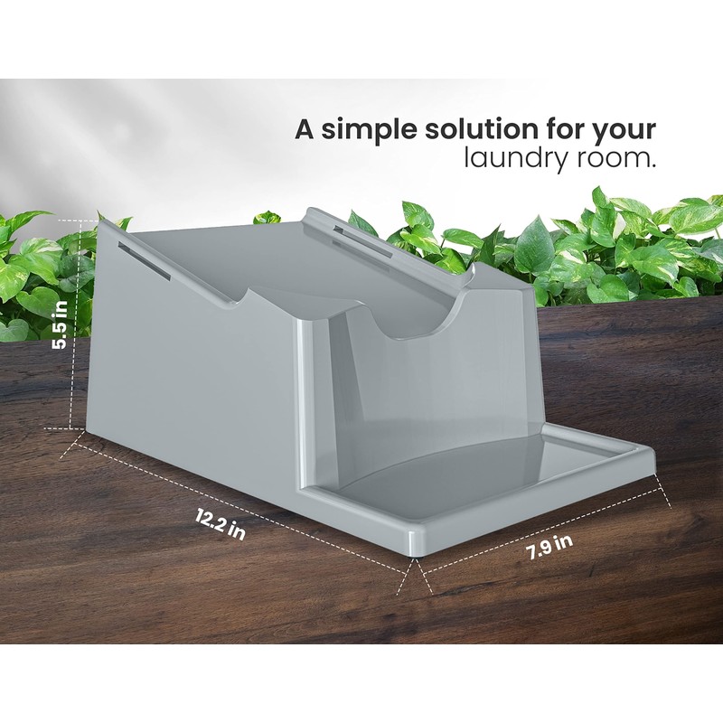 TidyFriend Liquid Laundry Detergent Holder Stand with Drip Tray &