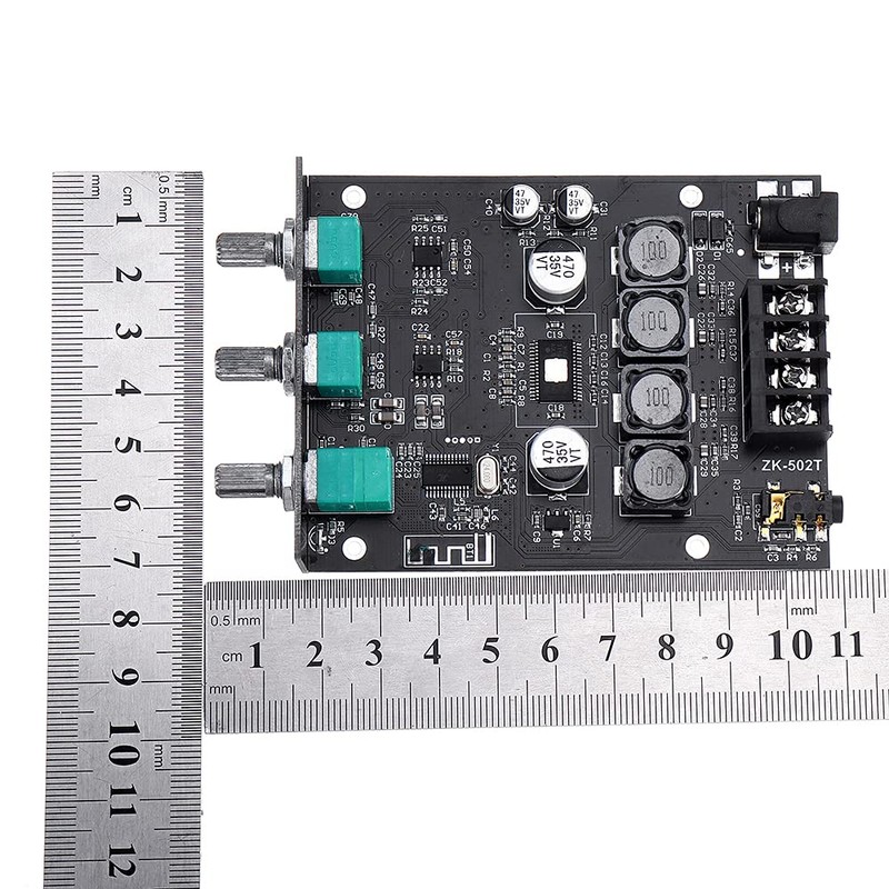 DollaTek TPA3116D2 2*50W Bass AMP Bluetooth 5.0 Subwoofer Amplifier Board
