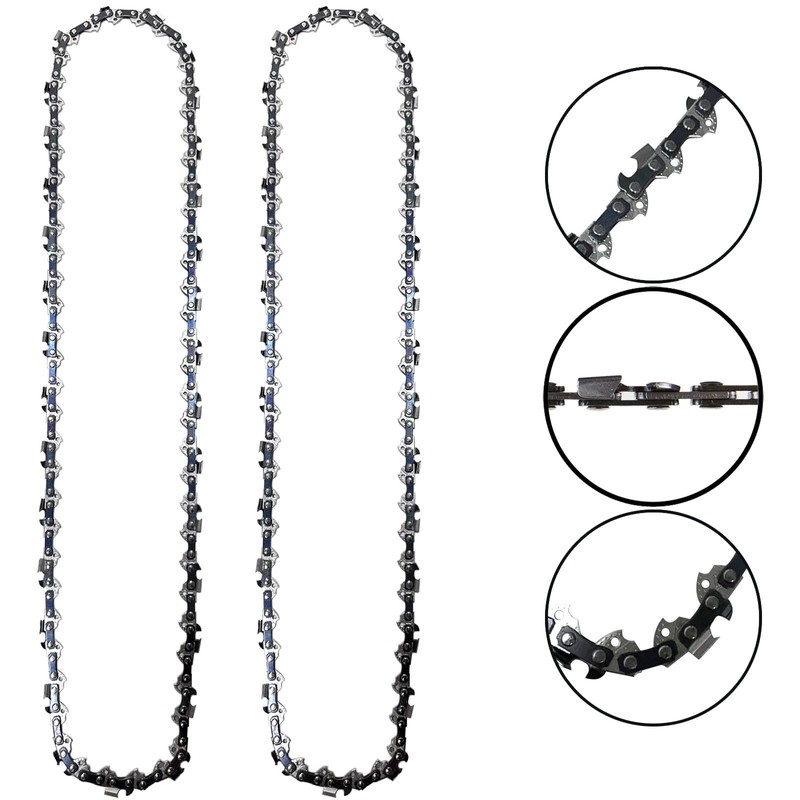 2PC Replacement Saw Chain Fit 18" ATLAS 80V Cordless Chainsaw