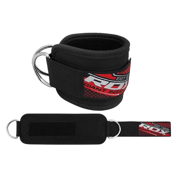 RDX A1 Ankle Strap for Cable Machine – Double D-Ring