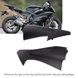 For YZF R6 2006?2007 Qiilu Side Fairing Panel Pair Motorcycle Gas Fuel Side Cover Panel Fairing Protector