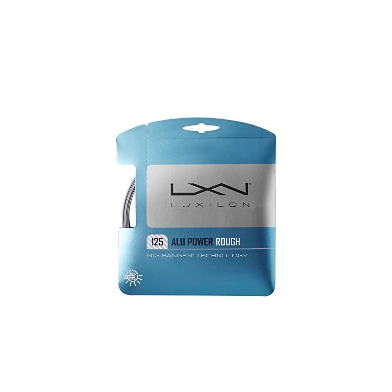 LUXILON Tennis Racket String, Gut, ALU POWER [ALU POWER, Rough,