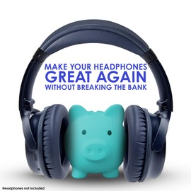 AHG QC35 earpads / QC35 ii Headband pad Cushion kit. Compatible w/Bose QuietComfort 35 ii / QC35 Headphones (MNB). Premium Headband Design | Seamless DIY Assembly | Superior Comfort and Durability