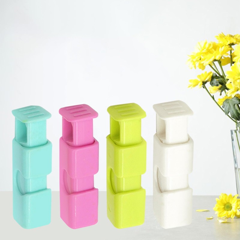 Acpetdr 12 Pcs Bread Bag Clips, Squeeze Bread Bag Cinch