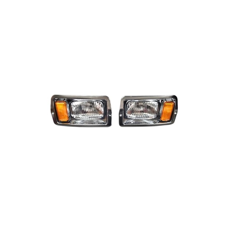 Golf Carts Universe Chrome Halogen Headlights for Club Car DS