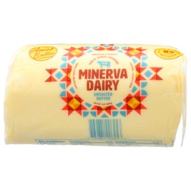 Minerva Dairy Butter Roll Amish Unsalted, 2 lb