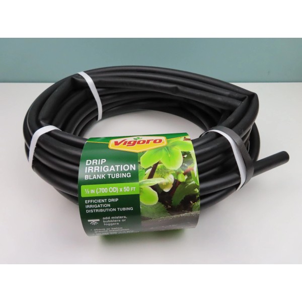 Vigoro 1/2 In. (.700 O.D.) X 50 Ft. Poly Drip