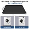 28 x 28 inch Large Thickened Silicone Washing Machine Drain