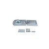 QCAA Extra Heavy Duty Concealed Safety Hasp, Flexible Link, with