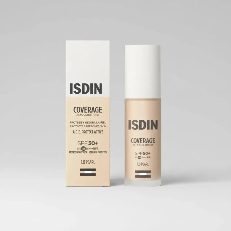 Base De Maquillaje Coverage 1.0 Pearl 30ml Isdin