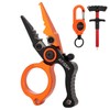 SYNFLUX Mini Fishing Pliers Saltwater, Split Ring Tool and Line