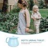 Portable Chamber Pot with Lid Plastic Urine Pots Night Potty