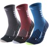 Compression Crew Running Socks: Athletic Socks for Men Women with