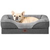EHEYCIGA Orthopedic Dog Bed for Medium Dog, 30x20x6.5 Inch Memory