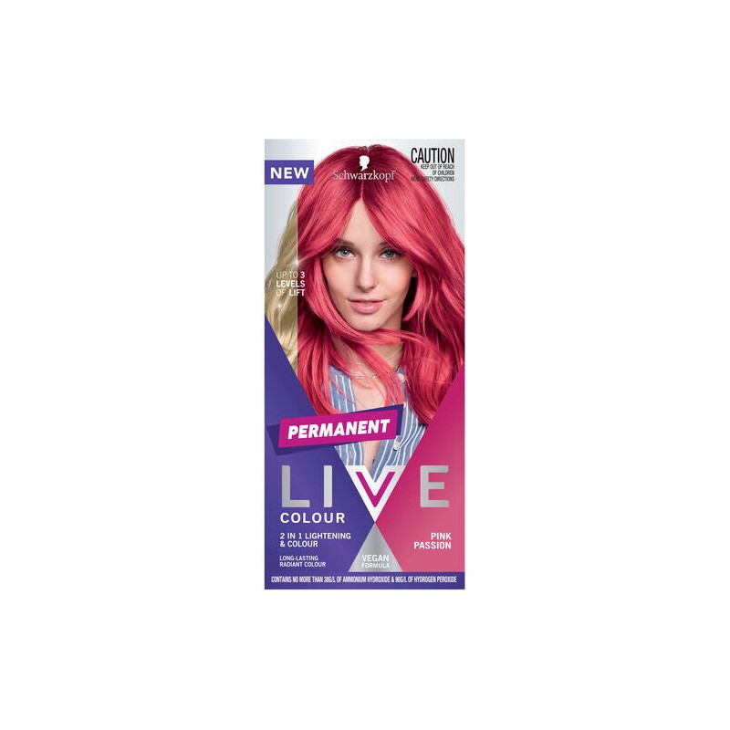 Schwarzkopf LIVE Colour Permanent Pink Passion
