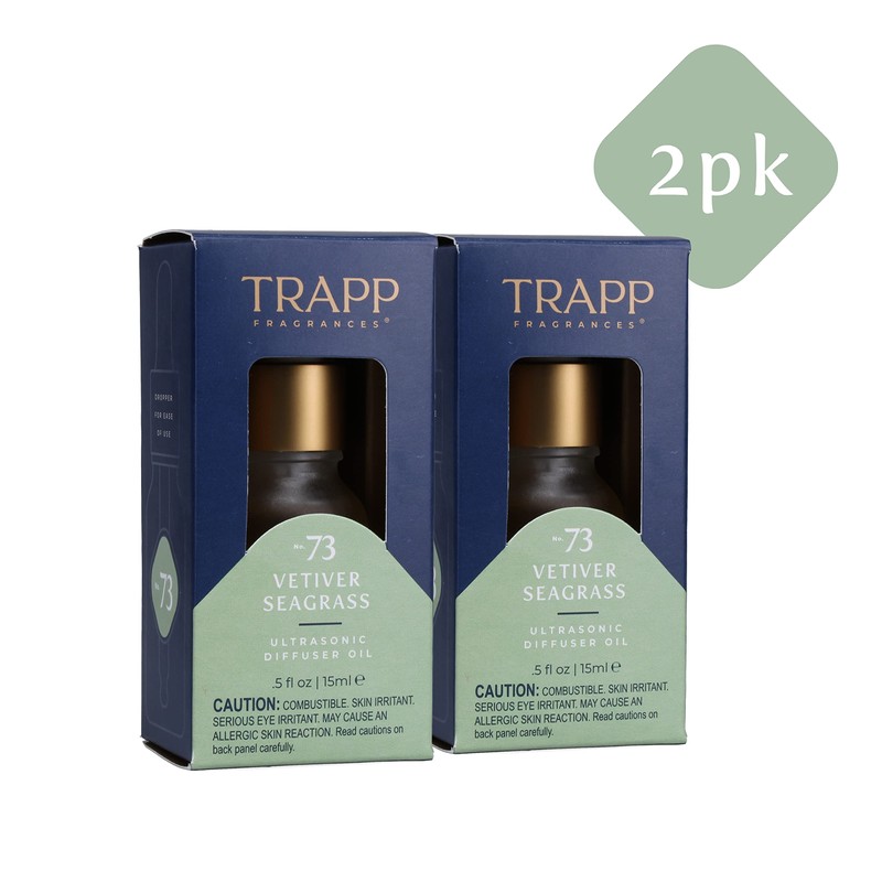 Trapp No. 73 Vetiver Seagrass 0.5 oz. Ultrasonic Diffuser Oil