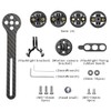 Alfa Pasca Integrated Handlebar Front Combination Mount for Wahoo/Garmin/Bryton Bicycle