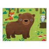 Mudpuppy Animals of The World 4-in-A-Box Puzzles, Ages 2-5, 4-Piece,