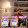 Battery Operated Wall Sconces Set Of Two, 10000mAh Rechargeable Wireless
