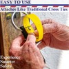 Nunn Finer Rapid Release Cross Tie - Yellow Horse Safety