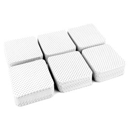 600 Pcs Lint Free Nail Wipes, Non-Woven Nail Polish Remover Pads Nail Polish Wipes for Nail Polish Removal Eyelash Extensions DIY Nail Art Supplies (White)