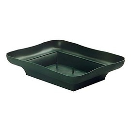 Floral Supply Online - Green Design Bowls for Flower Arrangements, Centerpieces, and Holiday Decorating. (6" Green, 12 Bowls)
