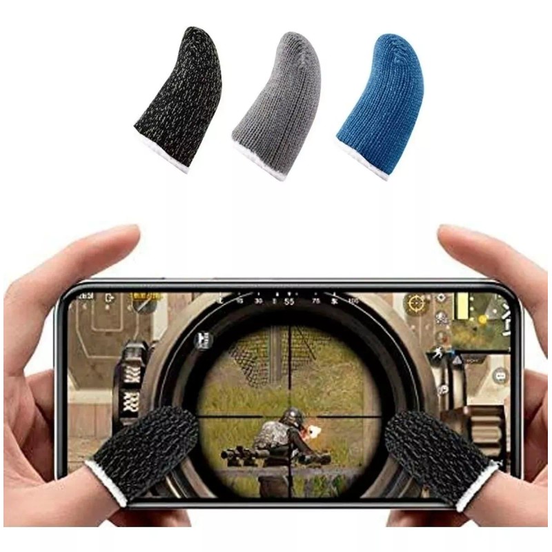 Veraly Funda Touch Dedo Flexible Teléfono Móvil Dispara Apunta 2pz