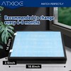 ATXKXE HSP002 Replacement Filter Compatible with Hathaspace Air Purifier Filter