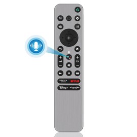 RMF-TX910U Voice Remote Control Replacement for All Sony TV Remote, for Sony Bravia 4K OLED UHD LED Smart TVs Google/Android Smart TVs (with Backlit, Voice Control and Remote Finder Function)