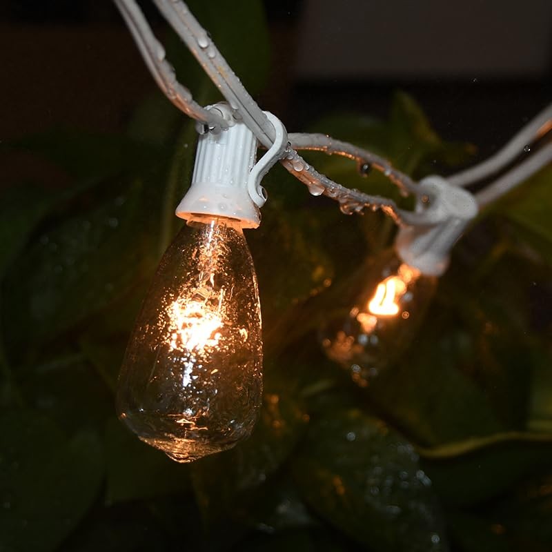 SUNSGNE 10-Pack Edison Replacement Light Bulbs, 7-Watt E12/C7 Candelabra Base