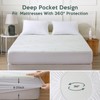 MUXHOMO Premium 100% Waterproof Full Size Mattress Protector, Breathable Mattress