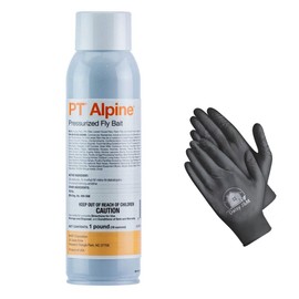 BASF PT Alpine Pressurized Fly Bait 16oz + Disposable Gloves