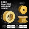 Diamond Edge Grinding Wheel, 30mm Height Radius Profile Wheel for