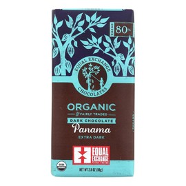 Equal Exchange Organic Extreme Dark Chocolate Bar, 2.8 Ounce (Pack of 12)
