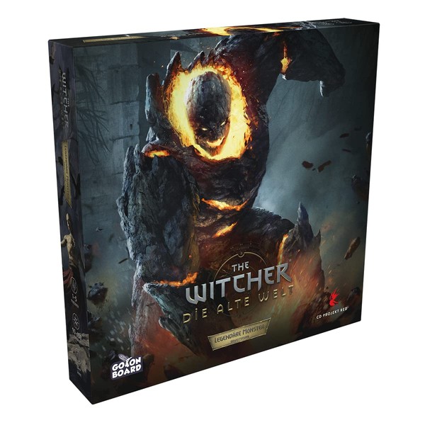 Go on Board | The Witcher: The Old World - Legendary Monster | Expansion | Expert Game | Board Game | 1-5 Players | From 14+ Years | 90-150 Minutes | German