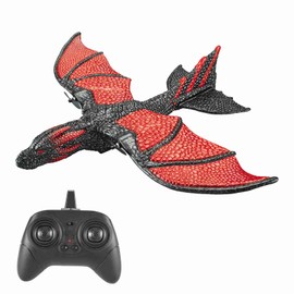 Remote Control Plane, 2.4Ghz Remote Control Airplane with Gyro Stabilizer, EPP Foam Glider Toy for Beginners Adults Kids Boys