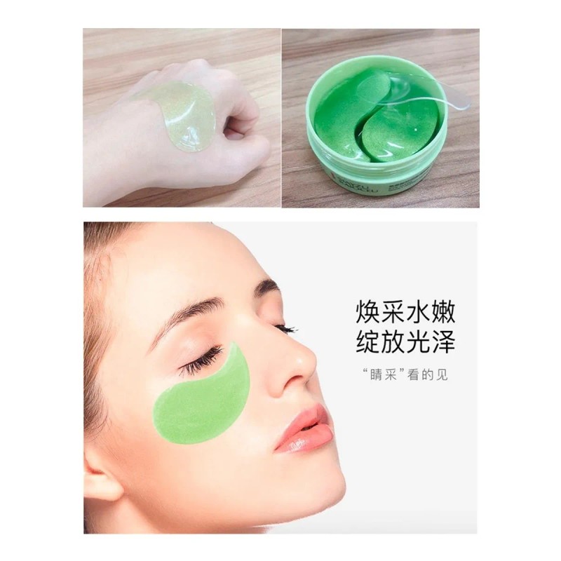 🔥 Parches hydrogel para ojos colágeno anti ojera hidratante f
