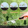 PASLFC Gardening Hand Weeder, Weed Remover Device, Stainless Steel, Uprooting