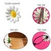 SwirlColor Daisy Hair Clips, Flower Hair Pins, Boho Cleaning Cloth,