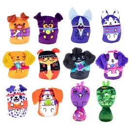 Dogs vs Squirls - Mystery Bag - 1pk - Chonk - Super-Soft & Bean-Filled Plushies! Collect These as Desk Pets, Fidget Toys, or Sensory Toys - Great for Kids, Boys, & Girls!, 6 inches (V2011)