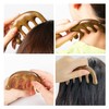 Coollooda Hair Comb, Half Moon Comb, Scalp Massage, Sandalwood Comb,