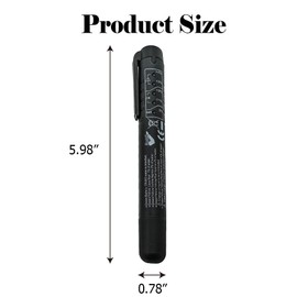 QKWL Brake Fluid Tester, Brake Fluid Tester Pen, DOT 3 DOT 4 DOT 5.1 Brake Fluid Liquid Tester Pen,Accurate Measurement, Detection of All Brake Fluids Fits Most Sedans, SUVs, Trucks, and Vans