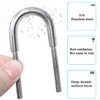 GIAK U-bolt U-bolt stainless steel 316 U shackle M6 with