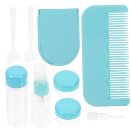 Healeved 2pcs Travel Bottles Refillable Toiletries Containers for Shampoo Lotion and Soap Travel Accessories in Lake for and Organizing