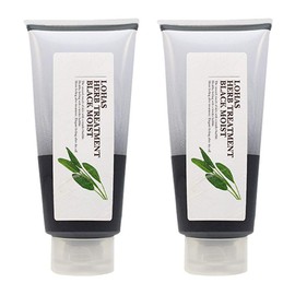 Techno Eight Rohas Herb Treatment, Black Moist 7.1 oz (200 g), Total of 2 Pieces