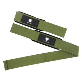 DCS Sports Fitness Workout Lifting Straps for Strength Training and Bodybuilding, Deadlifts (Padded) for Men and Women Lifting Straps Brand: DCS Sports (Green)